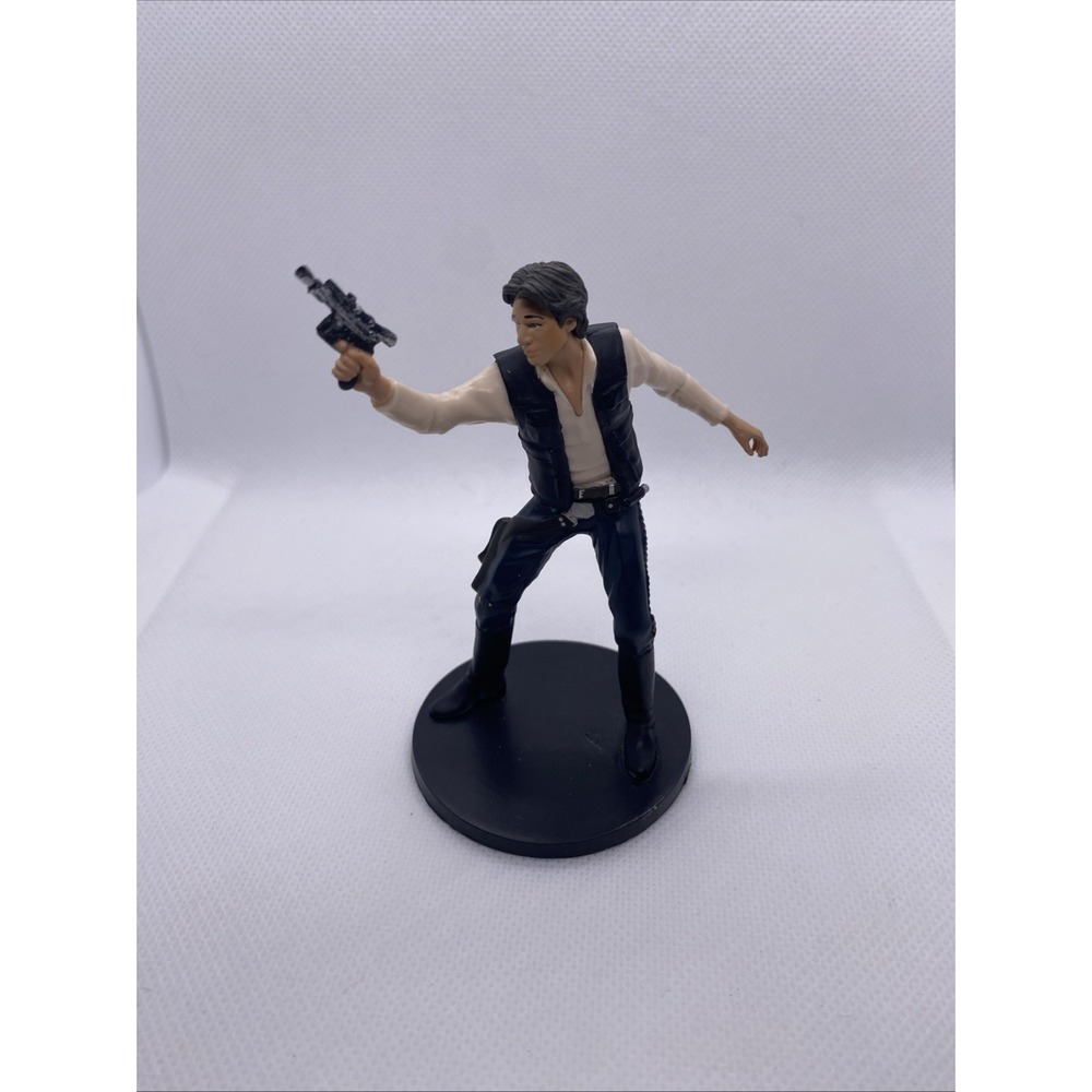 Disney Store Authentic HAN SOLO FIGURINE Cake TOPPER New Hope STAR WARS.